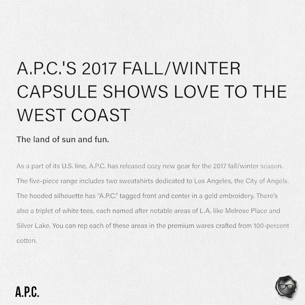 A.P.C. U.S. STAR LOGO TEE IN GREY MELANGE 2017 U.S. CAPSULE COLLECTION - Picture 12 of 15